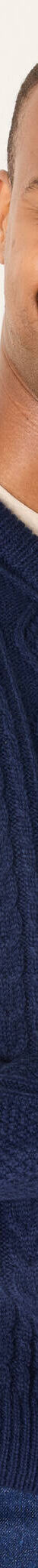 Pull col V maille irlandaise (marine) Pull col V maille irlandaise (marine)